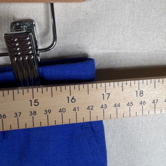 New Worthington Linen Blend Trouser Pants size 10‎ Blue - Picture 8 of 10